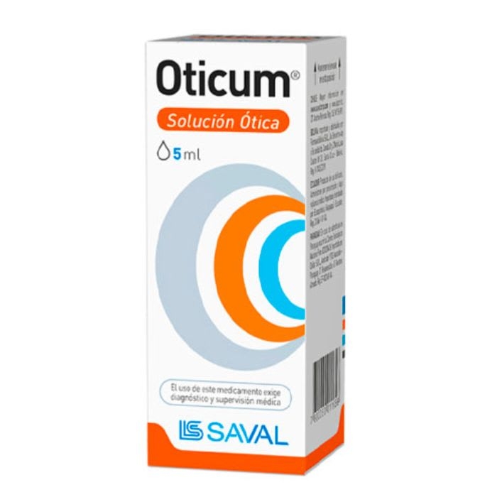 Oticum® 5mL Solución Ótica Gotas: imagen 1