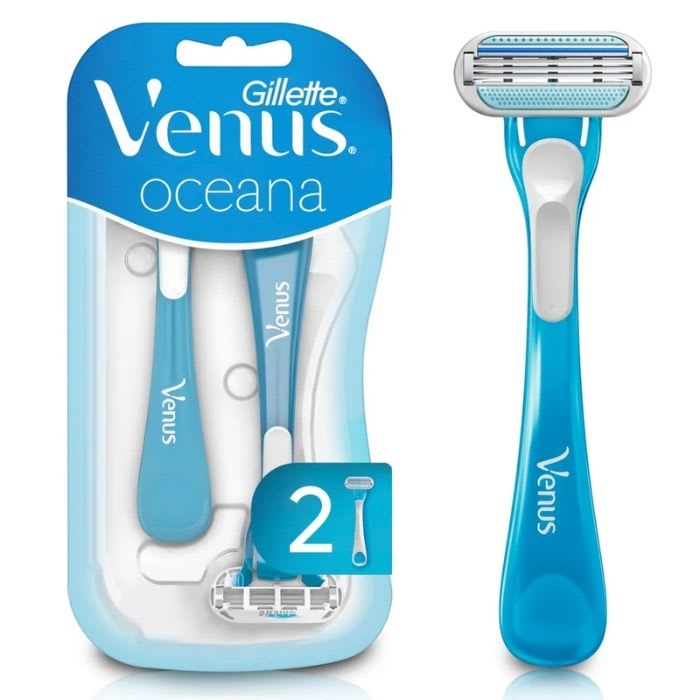 Gillette Venus Oceana Pack 2 Máquinas de Afeitar P&G: imagen 1
