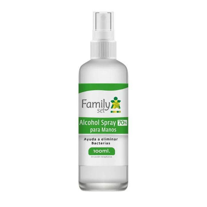 Family Set Alcohol Spray 100 mL: imagen 1