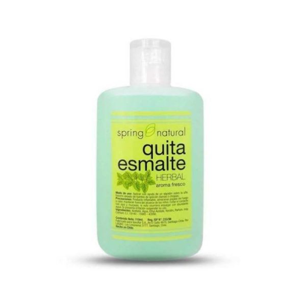 QUITA ESMALTE SPRING NATURAL HERBAL X 110ML