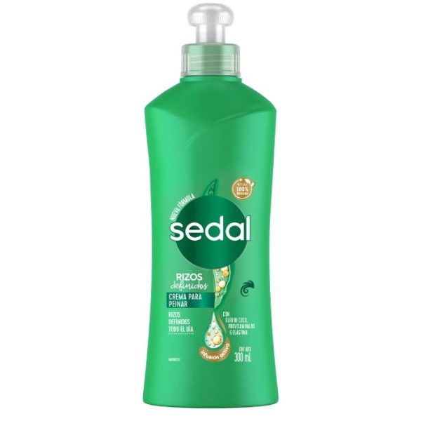 CREMA PARA PEINAR SEDAL RIZOS DEFINIDOS 300mL