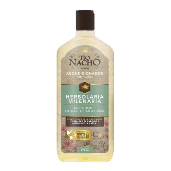 ACONDICIONADOR TIO NACHO Anti-caida HERBOLARIA MILENARIA 415 mL