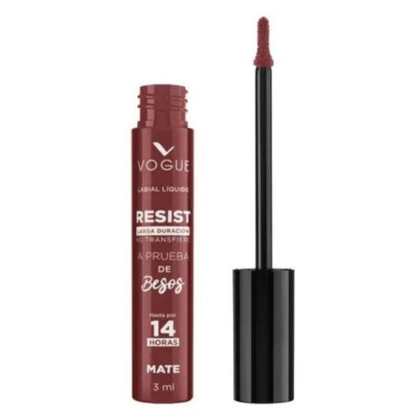 Labial Líquido Vogue Resist Latin Flow Fest Tono Siente 3mL