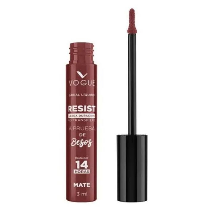 Labial Líquido Vogue Resist Latin Flow Fest Tono Siente 3mL: imagen 1