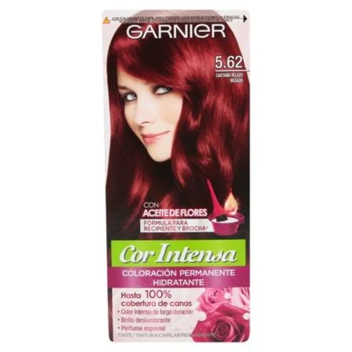 Colorante Capilar GARNIER Castaño Rojizo Irizado 5.62: imagen 1
