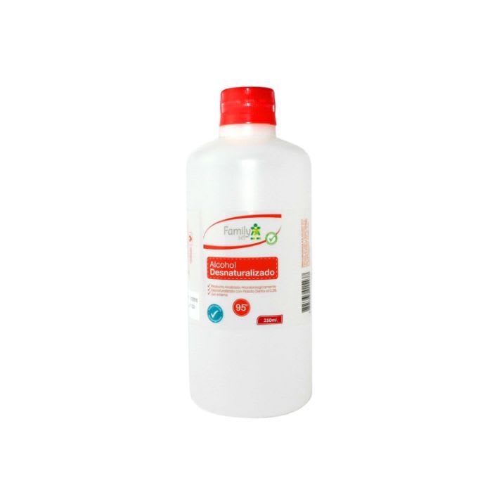 ALCOHOL 95% 250 mL: imagen 1