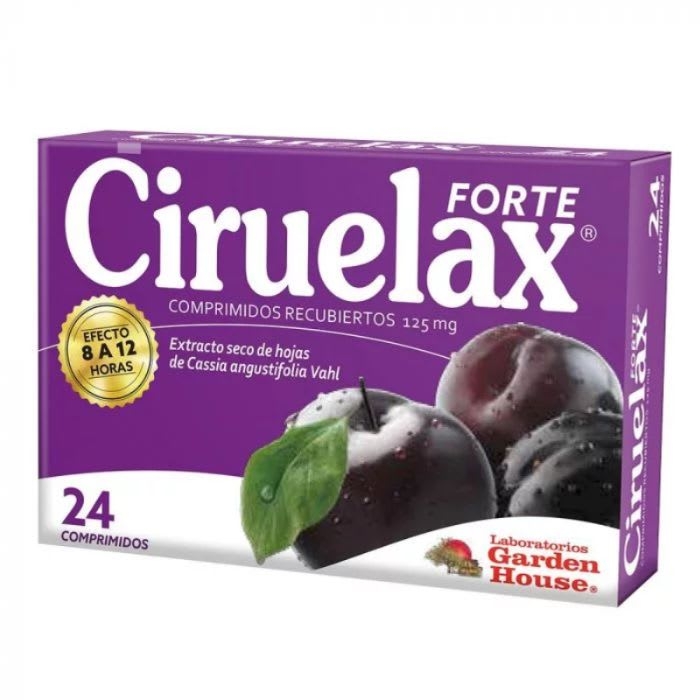 CIRUELAX® FORTE 125mg 24 Comprimidos recubiertos: imagen 1