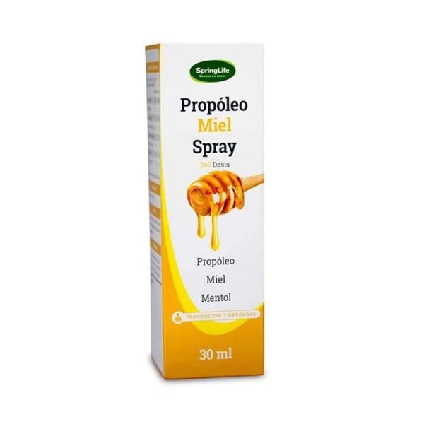 PROPOLEO SPRAY , Miel y Mentol 30 mL