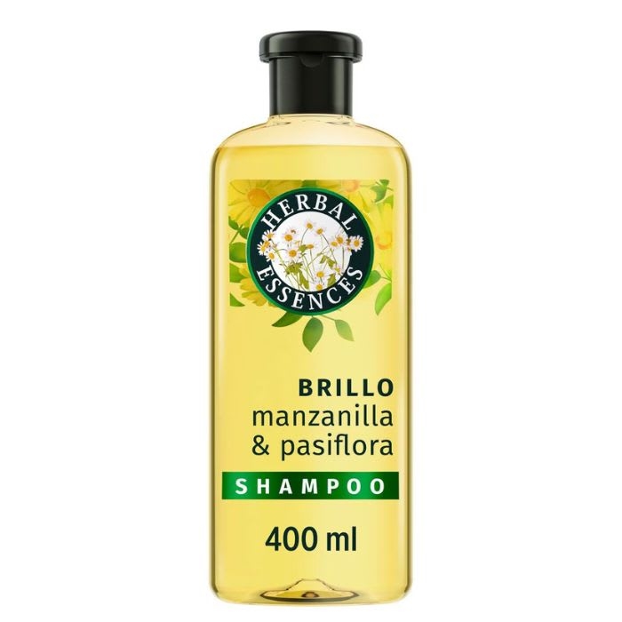 SHAMPOO HERBAL ESSENCES BRILLO MANZANILLA Y PASIFLORA 400 mL: imagen 1