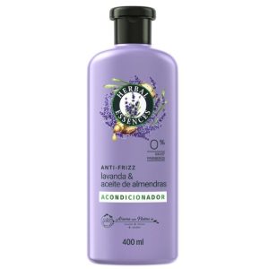 ACONDICIONADOR HERBAL ESSENCES Anti-Frizz Lavanda & Aceite de almendras 400 mL