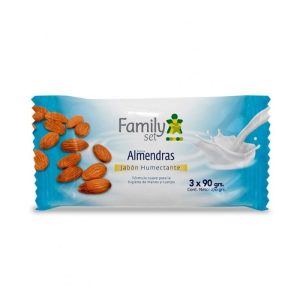 FAMILY SET x3 Jabones Aroma Almendras