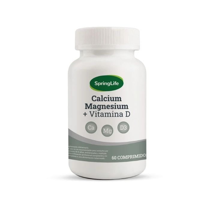Calcium Magnesium + Vitamina D 60 Comp.: imagen 1