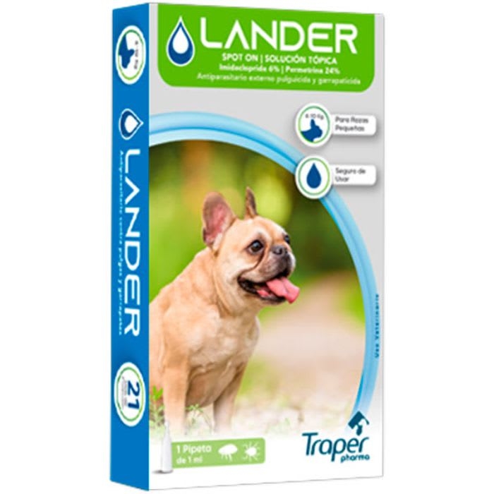 LANDER PIPETA PERRO: imagen 1