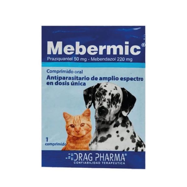 MEBERMIC® Antiparasitario de amplio espectro en dosis única – Comprimido oral para perros y gatos