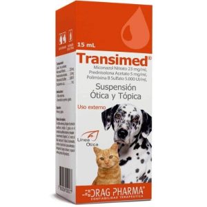 TRANSIMED (MICONAZOL/ PREDNISOLONA/ POLIMIXINA B)