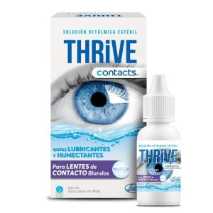 Thrive Contacts® 10 mL Gotas Lubricantes Lentes de Contacto