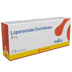 LOPERAMIDA 2 mg 6 Comprimidos