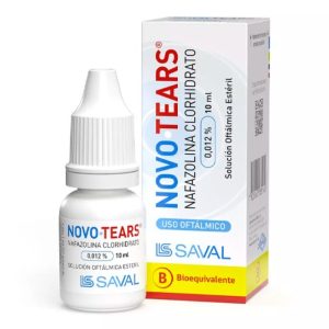 NOVOTEARS®  0.12mg/3.0 mg /1.0mg SOLUCION OFTALMICA 10mL (NAFAZOLINA/HIPROMELOSA/DEXTRAN)
