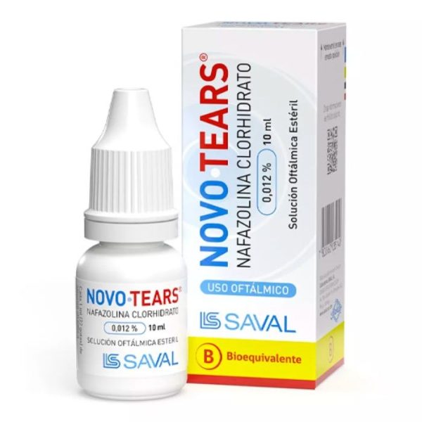 NOVOTEARS®  0.12mg/3.0 mg /1.0mg SOLUCION OFTALMICA 10mL (NAFAZOLINA/HIPROMELOSA/DEXTRAN)