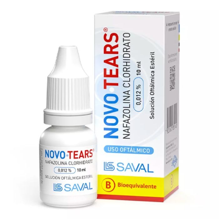 NOVOTEARS®  0.12mg/3.0 mg /1.0mg SOLUCION OFTALMICA 10mL (NAFAZOLINA/HIPROMELOSA/DEXTRAN): imagen 1