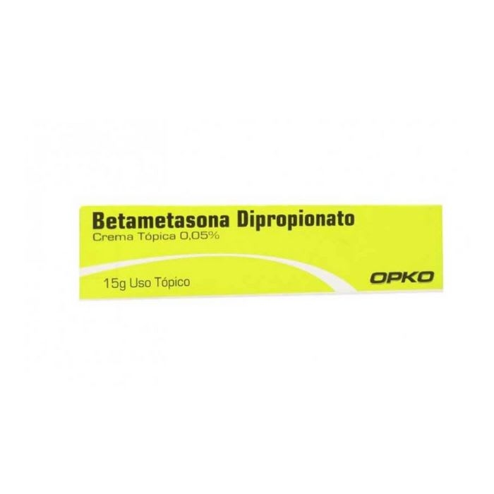 Betametasona 0.05% Crema tópica 15g: imagen 1