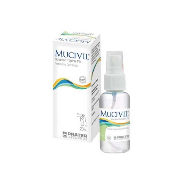 MUCIVIL® (TERBINAFINA) 1% 20 ML Spray