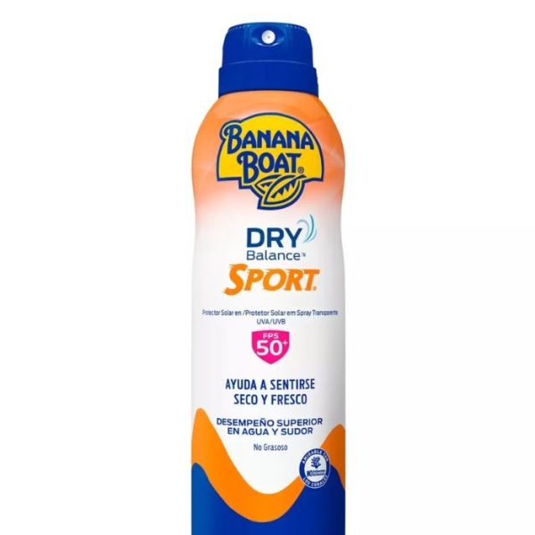 Banana Boat Dry Balance Sport FPS 50+ Bloqueador Spray 170 g
