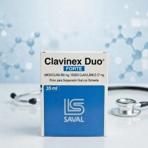 CLAVINEX DUO (AMOXICILINA/ AC CLAVULANICO) 800 MG/ 57 MG 35 ML