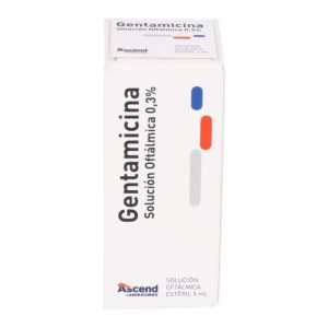 GENTAMICINA 0.3% 5mL Solución Oftálmica