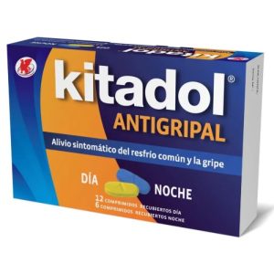 KITADOL® ANTIGRIPAL Dia y Noche 12+6 Comprimidos