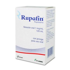 RUPAFIN® 1mg/1mL 120 mL Solución Oral (RUPATADINA)