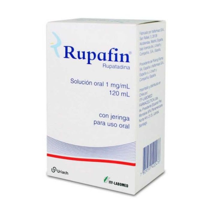 RUPAFIN® 1mg/1mL 120 mL Solución Oral (RUPATADINA): imagen 1