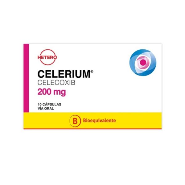 CELERIUM 200 mg 30 Capsulas (CELECOXIB)