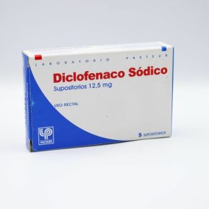 DICLOFENACO 12,5 mg 5 SUPOSITORIOS