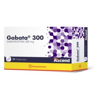 GABATA® 300  300 mg 30 Capsulas (GABAPENTINA)