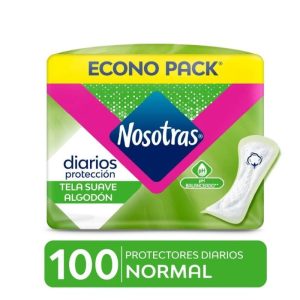 100 Protectores diarios NOSOTRAS® NORMAL