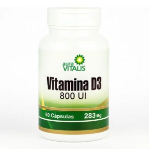 VITAMINA D3 800 UI 283 MG 60 CAP