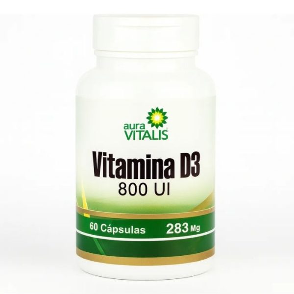 VITAMINA D3 800 UI 283 MG 60 CAP