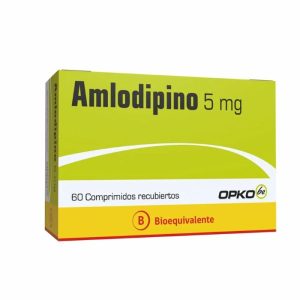 AMLODIPINO 5 mg 60 comprimidos