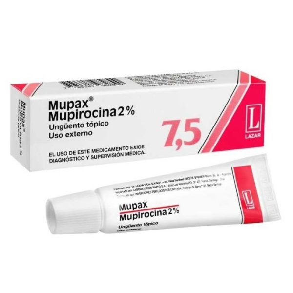MUPAX® Unguento Topico 2% 7.5 g (MUPIROCINA)