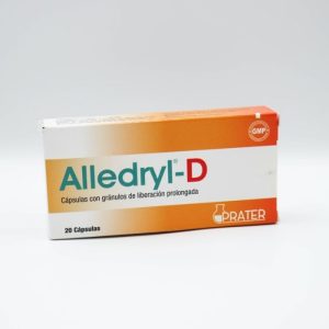 ALLEDRYL®-D  5 mg/ 120 mg 20 CAP LP (LORATADINA/ PSEUDOEFEDRINA)