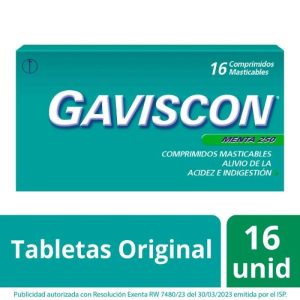 GAVISCON® 16 Comprimidos Masticables