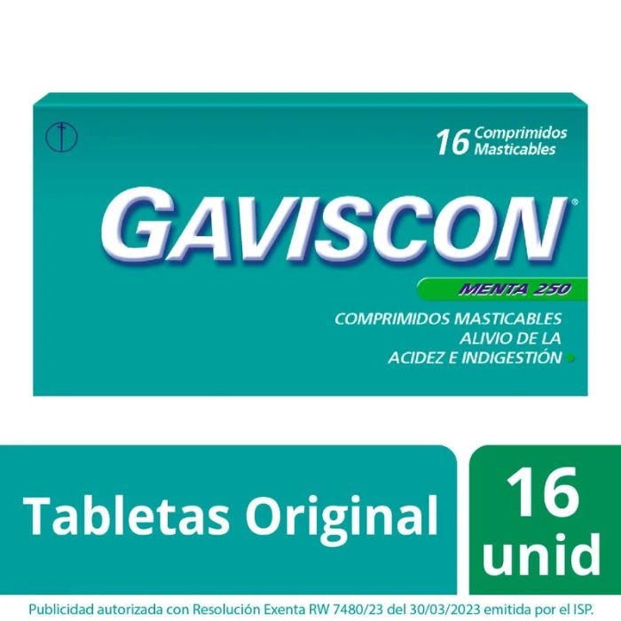 GAVISCON® 16 Comprimidos Masticables: imagen 1