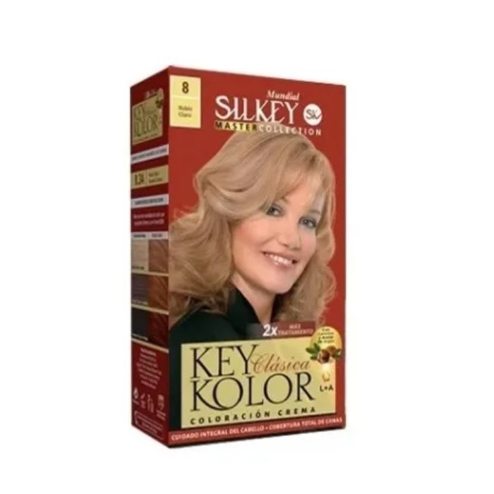Colorante Capilar KEY KOLOR Rubio Claro 8: imagen 1
