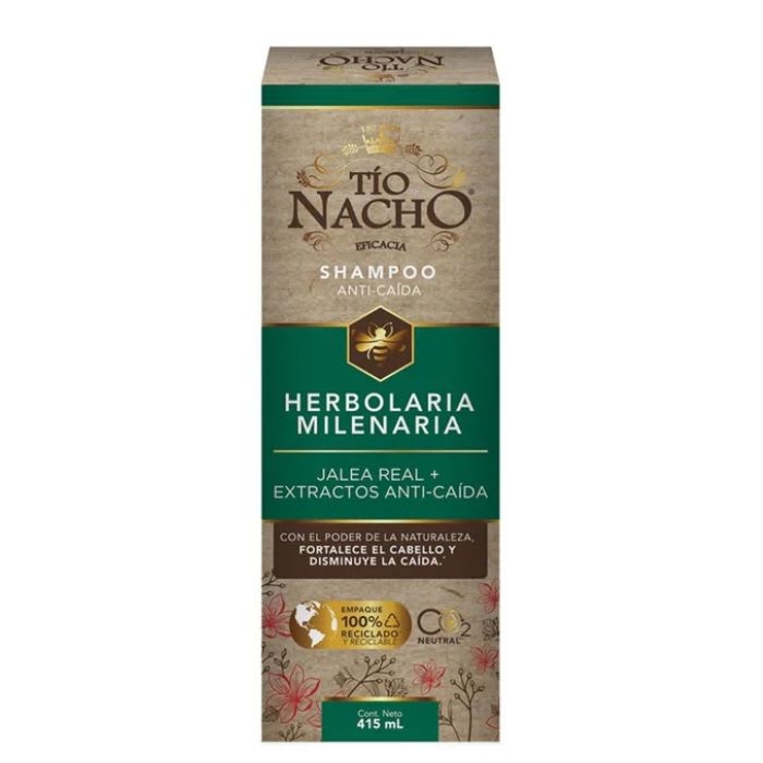 SHAMPOO TIO NACHO ACLARANTE ANTI-CAIDA 415 mL: imagen 1