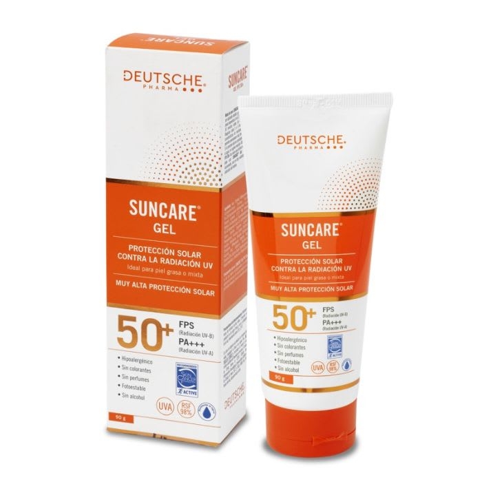 Protector Solar GEL SUNCARE 50+ 90g: imagen 1