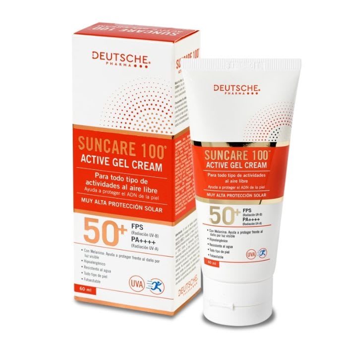 Protector Solar Active Gel Cream SUNCARE 50+ 60mL: imagen 1