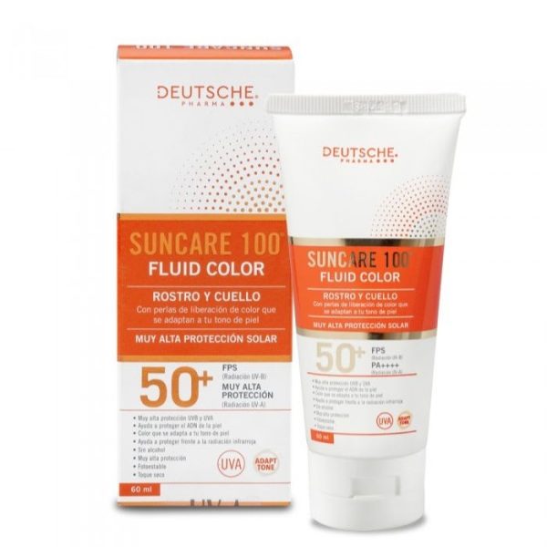 Protector Solar FLUID COLOR SUNCARE 100 60mL