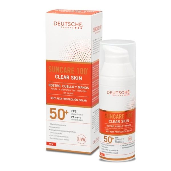 Protector Solar CLEAR SKIN  SUNCARE100® 50+ 60mL