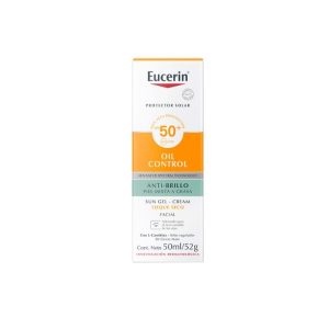 Protector Solar Facial Gel Crema Oil Control FPS 50+ 50ml